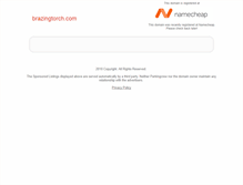 Tablet Screenshot of brazingtorch.com
